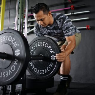 Echo black bumper plate 01