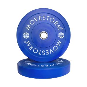 Movestorm Echo color bumper plates Olympic rubber plates