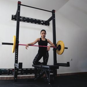 Movestorm Raptor Wallmounted Folding Rack heavy duty folding power rack