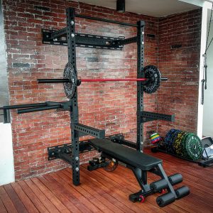 Movestorm Raptor Wallmounted Folding Rack heavy duty folding power rack