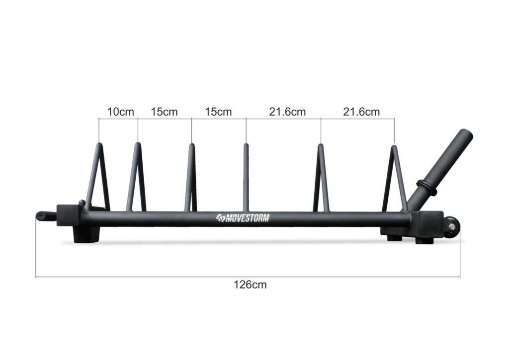 Movestorm Competition Bumper Plates Toast Rack compact bumper plate storage