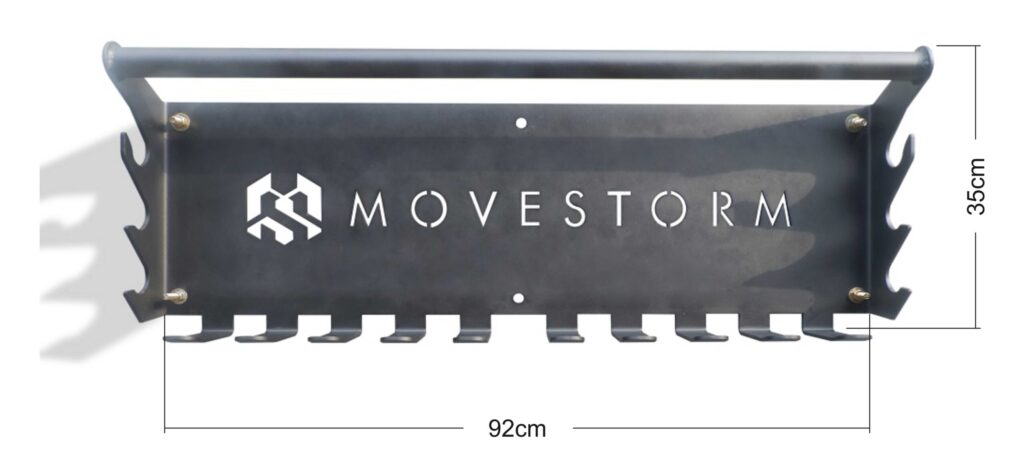 Movestorm Hanger 2.0 gym storage barbell band ball hanger
