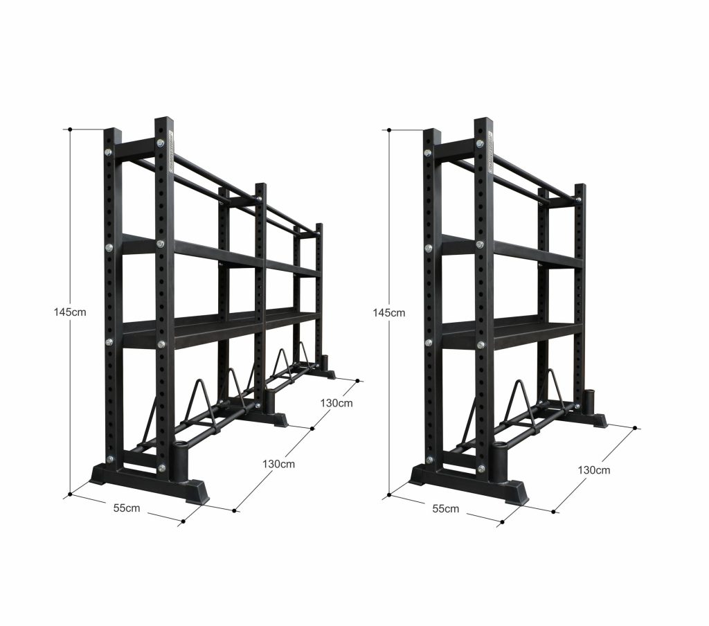 Movestorm Lite Multistorage Rack compact gym storage system