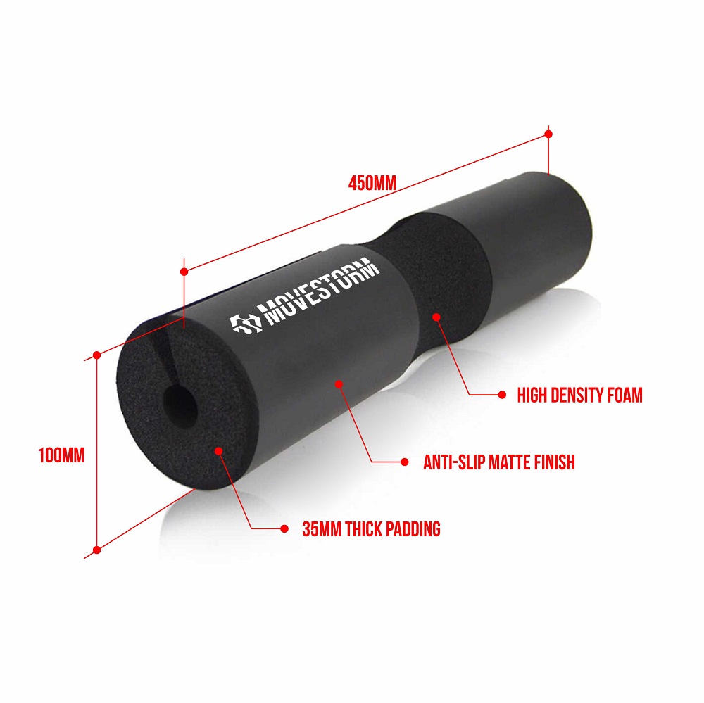 Barbell pad product dimension