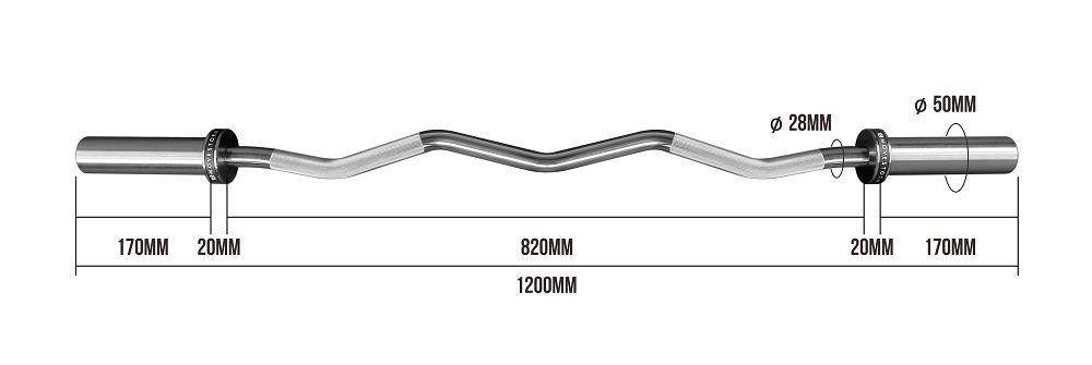 Movestorm EZ Curl Olympic Bar Olympic curl bar