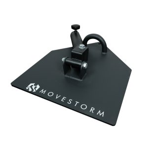 Movestorm Landmine X attachment on Olympic barbell