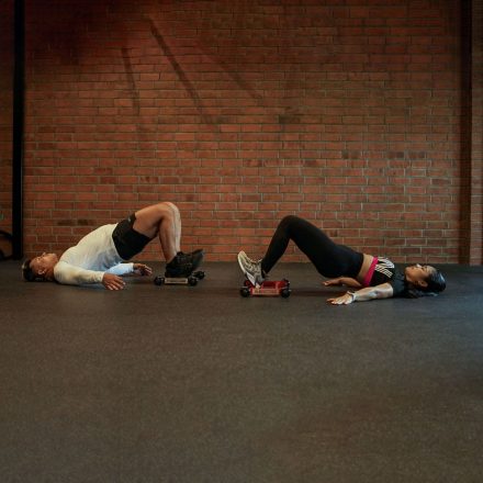 movestorm glute-ham roller hamstring & glute training