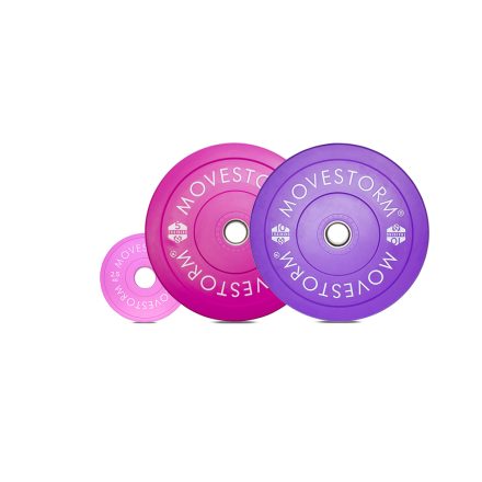 love bumper plate and women bar magenta gallery