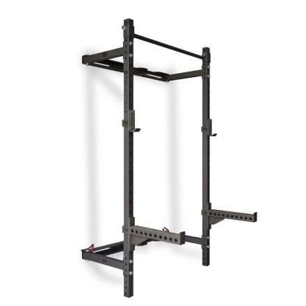 Movestorm Lite Folding Shelf is a wall-mounted, foldable shelf for gym gear. Durable steel, compact design, easy installation.