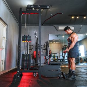 Movestorm RAPTOR Lat Pulldown Machine with weight stack