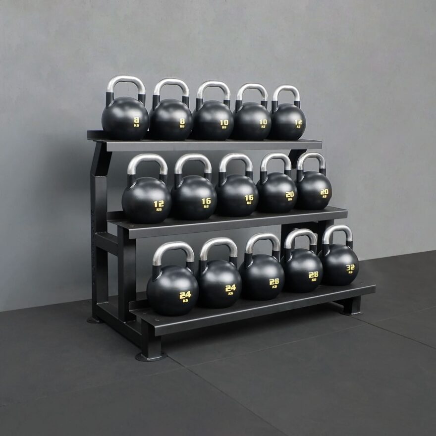 Movestorm Kettlebells Rack 3-Tier – Compact Storage