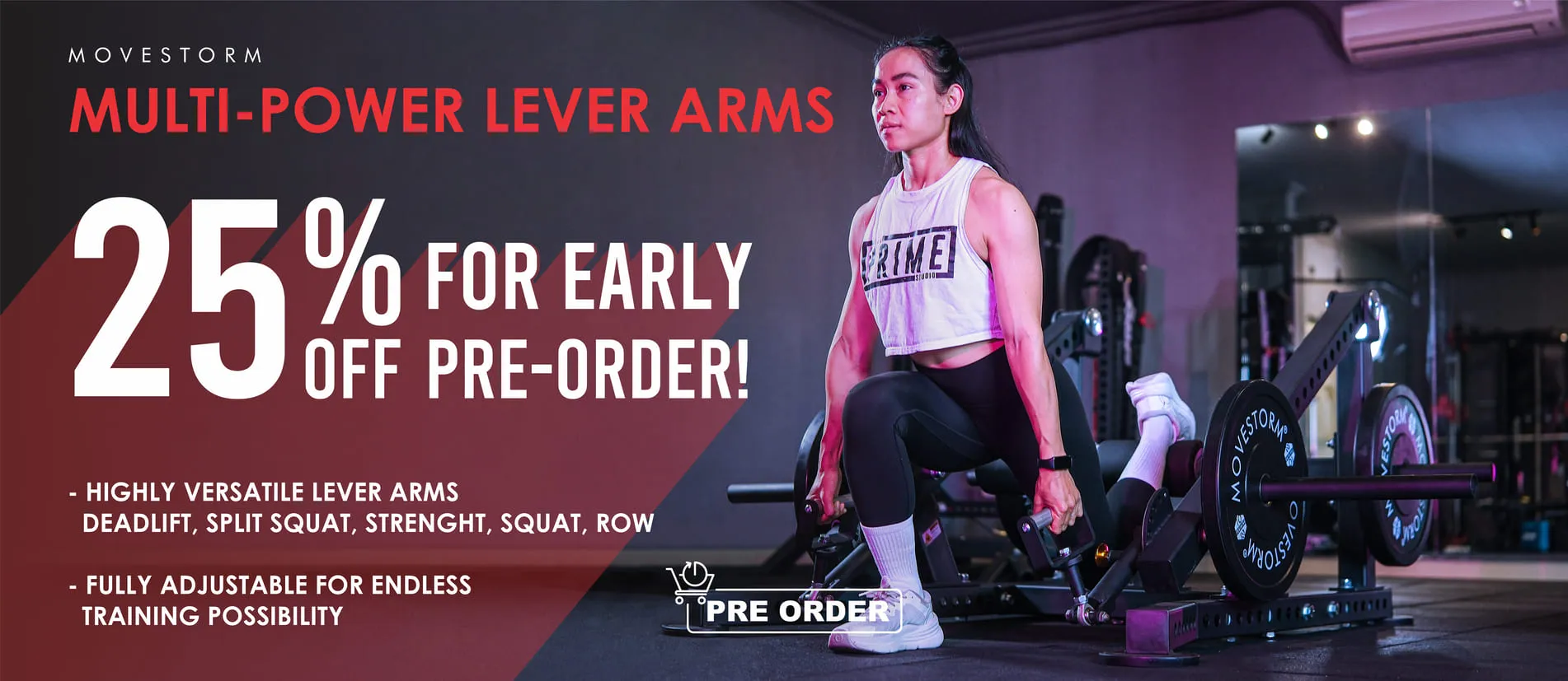 multi power lever arm discount 25%