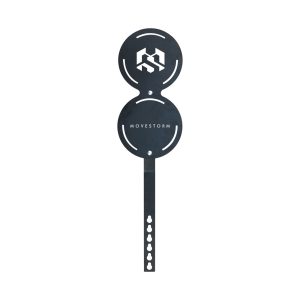 Movestorm Wall Ball Target for rack and rig with 8 mm steel plate