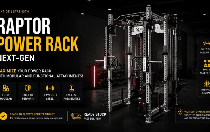 Raptor power rack next gen banner