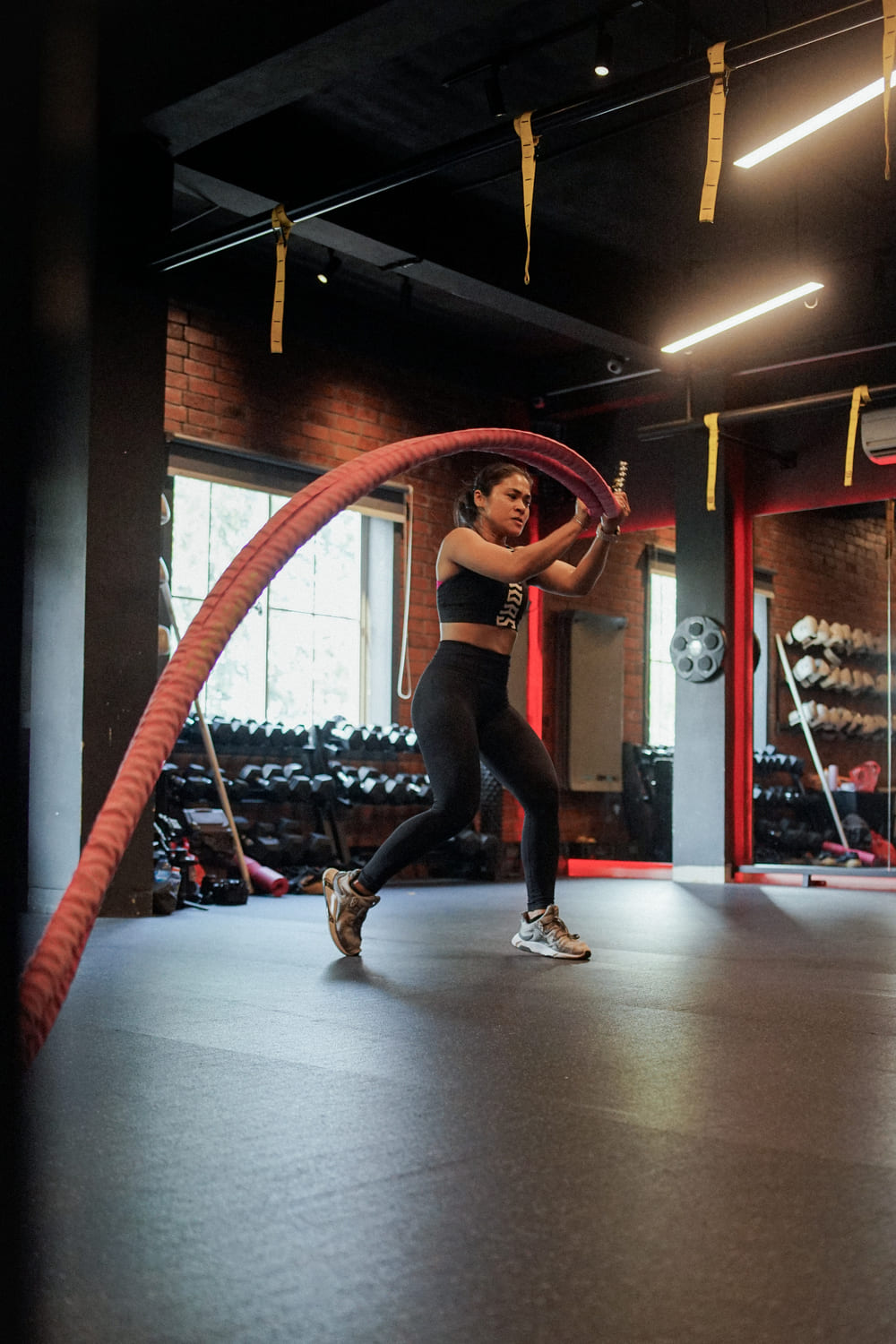 Modern training studio environment