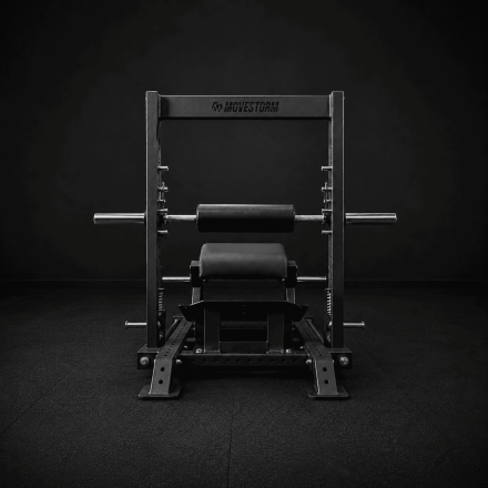 Movestorm Hip Thrust Machine exercise demonstration